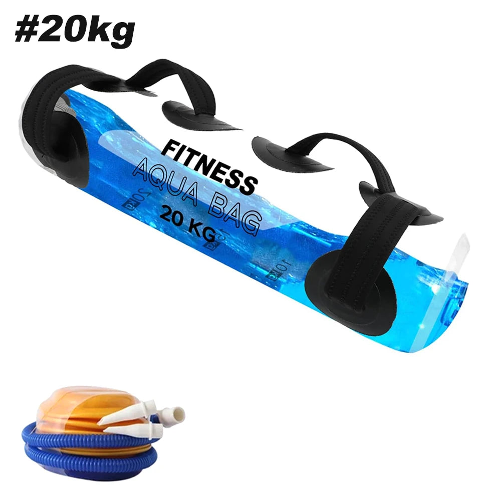 1PCS Water Weights Aqua Bag, Workout Sandbag Alternative Strength Training Sand Bag Portable – Balance Training for Home Gym