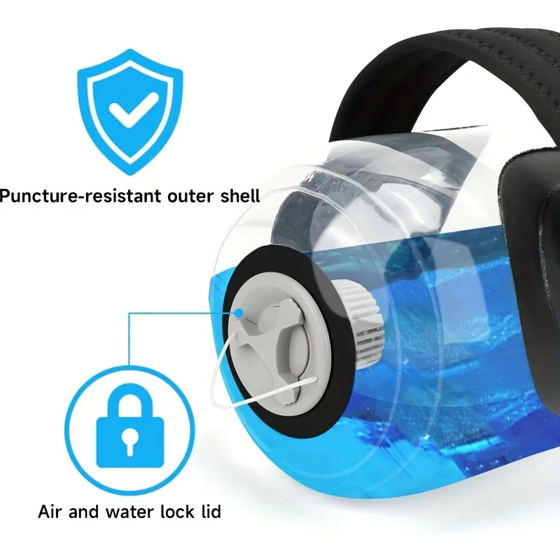 1 Pc Gym Fitness Aqua Bag Water Weight Bag Adjustable Workout Sand Bags Weights Alternative Portable Sandbag Fitness Equipment