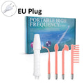 4 In 1 Handheld Electric For Face Skin Beauty Tools Portable High Frequency Facial Therapy Wand Acne Treatment Machine Neon Wand