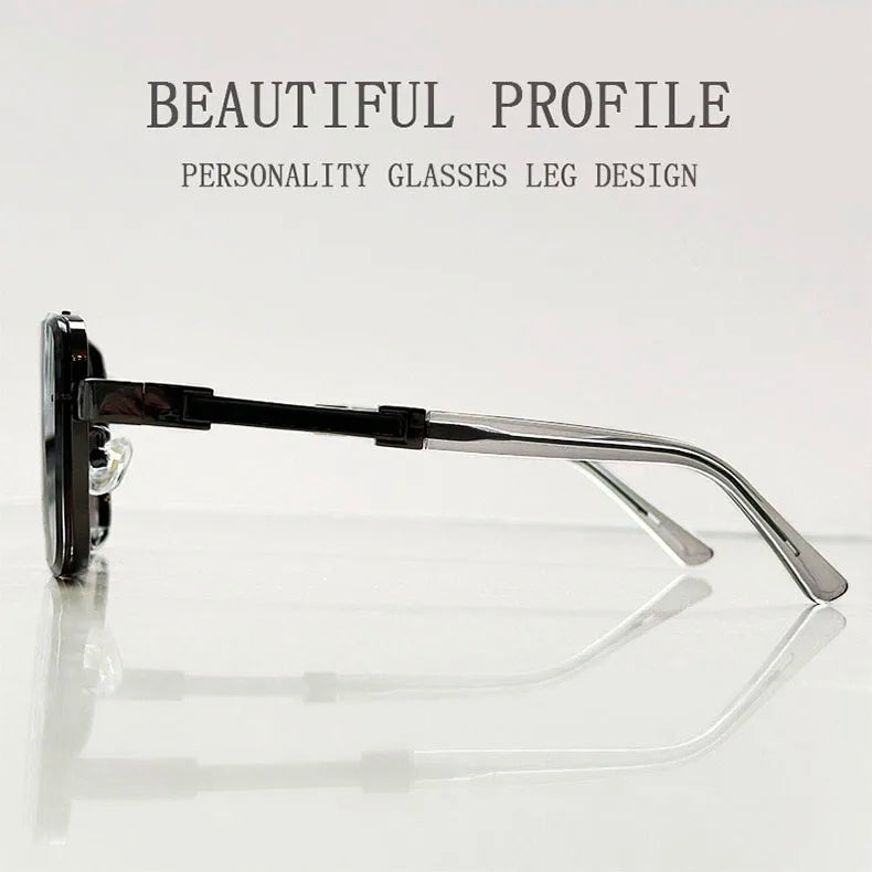 2025 Square Sunglass Men Luxury Vintage Sunglasses Women Trendy Retro Fashion Glasses Gafas De Sol Hombre Lunette Soleil Femme