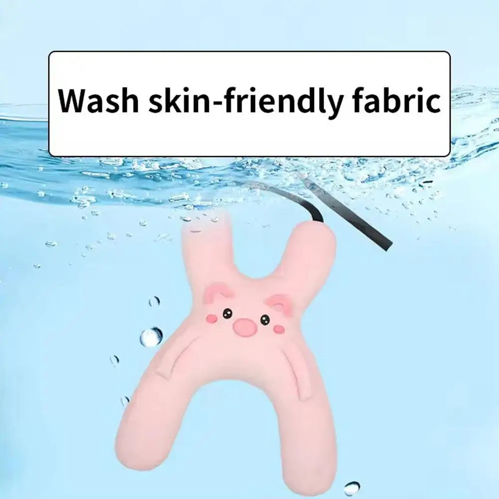 1Set Car Cute Cartoon Pillow Car Mounted Child Sleeping Pillow Car Removable Comfortable Breathable Headrest Lumbar Support