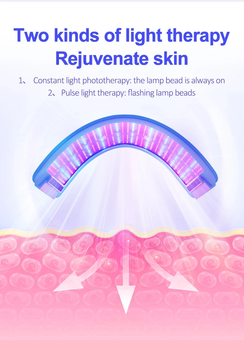 2025/Lescolton LED Facial Mask Face  Light Therapy  Lamp   Rejuvenation PDT  Aging Acne Wrinkle Remov