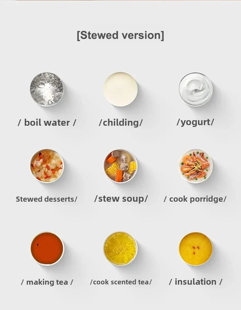 650ml Portable Electric Kettle Travel Boil Water Cup Thermo Pot Smart Teapot Temperature Adjustment Kettle With LED Display