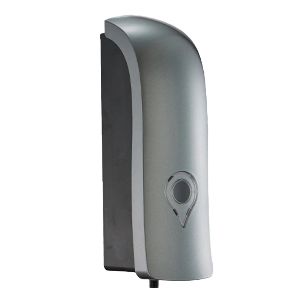 1pc EasyInstall Wall-Mounted Soap Dispenser with Suction Cup, Plastic, No Drilling Required, Operation for Shampoo, Hand Soap,