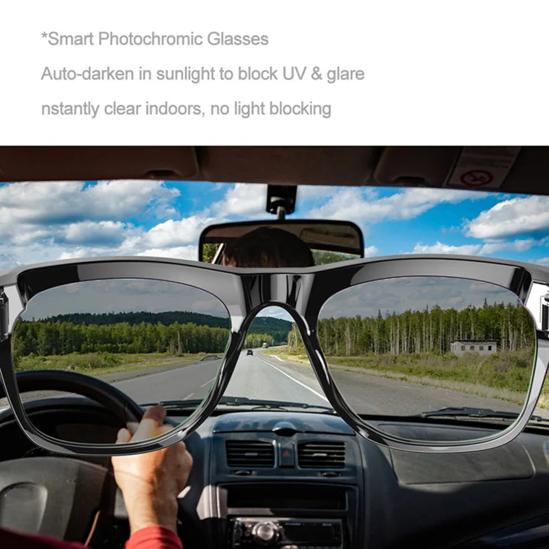 2026 4K HD Color Changing AI Smart Glasses Chat GPT 100MP Camera Bluetooth Call Voice Assistant  Control Smart Glasses 2026 New