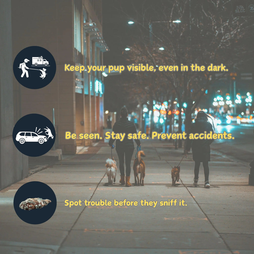 1pc Illuminated Retractable Dog Leash -16ft, Adjustable,ldeal For Medium And Large Dogs, Perfect For Nighttime Walks And Runs