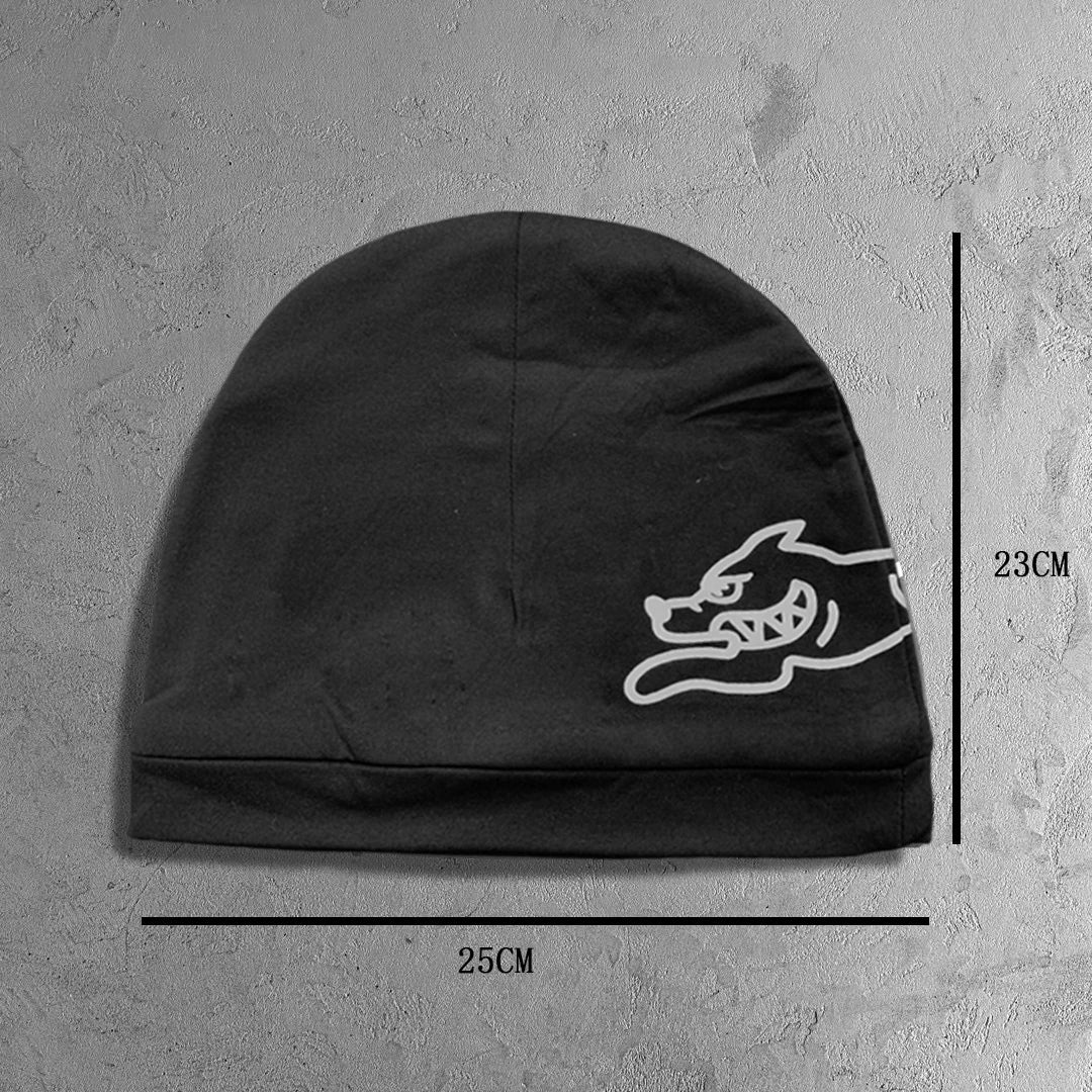 Autumn New Fashionable Flying Dog Printed Hoodie, Trendy and Versatile Breathable Casual Hat, Outdoor Accessories