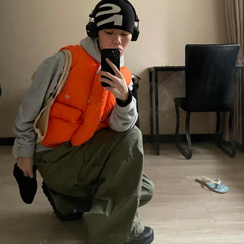 2024 New Y2K Knitted Beanies Hat Unisex Autumn Winter Warm Wool Beanies Hip Hop Ear Gorras Skiing Cycling Outdoor Letter S Hat