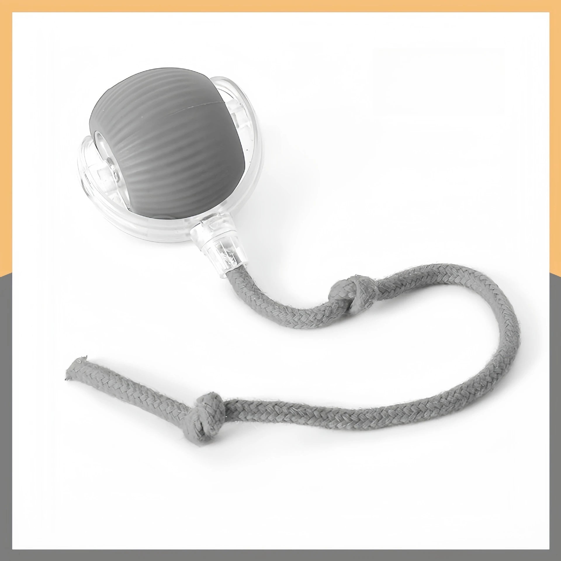 Dog and cat toys, ball, durable, self-entertainment, with rope, cat teaser ball, pet supplies, jumping ball, thud pet toys