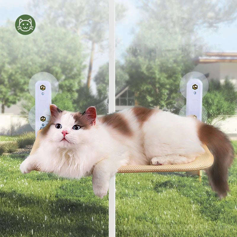 Cat hammock super suction cup swing sun can be removed and washed mattress windowsill glass hanging bed pet supplies