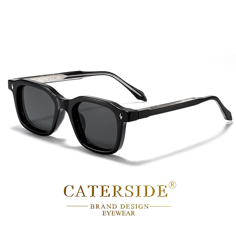 CATERSIDE Fashion Simple Men Sunglasses High Quality Brand Design Sun Glasses Women Outdoor Party Vacation Travel Eyeglasses