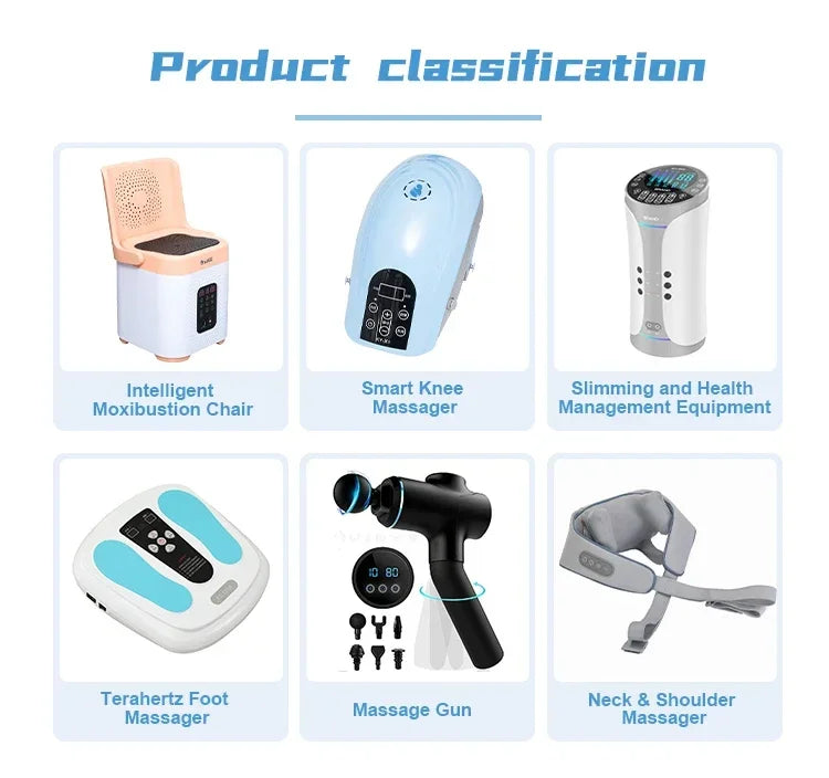 4 Head Mini Massage Equipment Massage Professional Massager Handheld