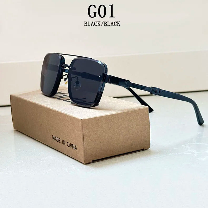 2025 Square Sunglass Men Luxury Vintage Sunglasses Women Trendy Retro Fashion Glasses Gafas De Sol Hombre Lunette Soleil Femme