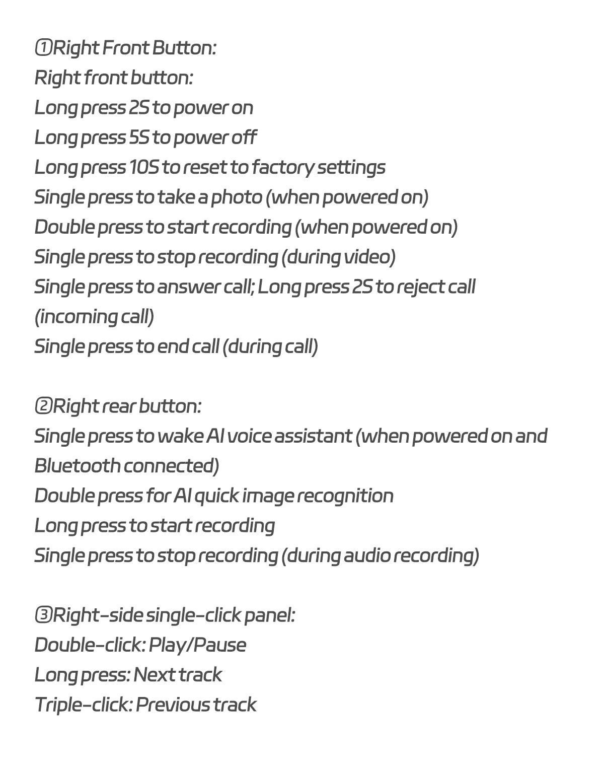 500W AI Smart Camera Sunglasses 3in1 lens ChatGPT Translation Voice Control WiFi Bluetooth HD1080P Shooting Intelligent Glasses
