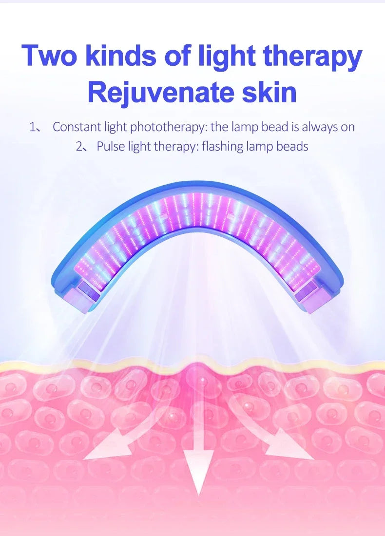 2025/Lescolton LED Facial Mask Face  Light Therapy  Lamp   Rejuvenation PDT  Aging Acne Wrinkle Remov