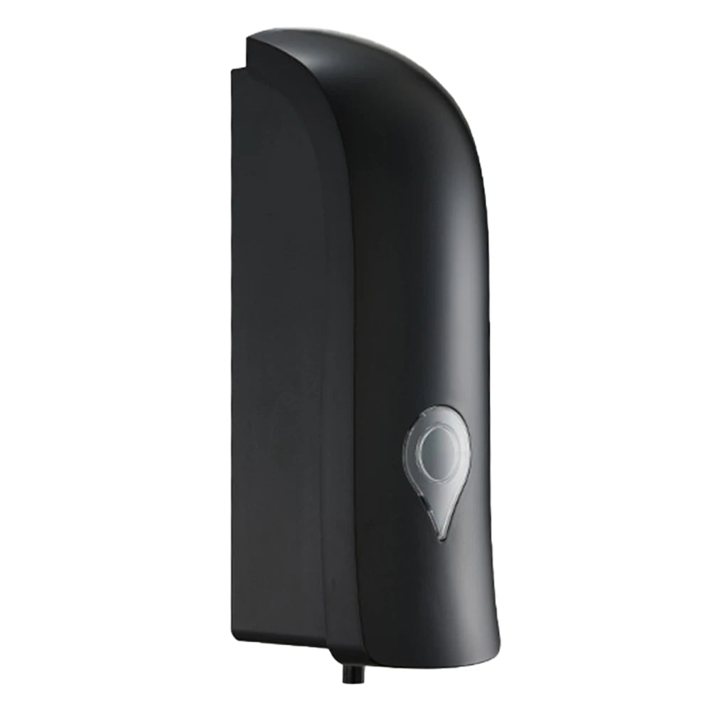 1pc EasyInstall Wall-Mounted Soap Dispenser with Suction Cup, Plastic, No Drilling Required, Operation for Shampoo, Hand Soap,