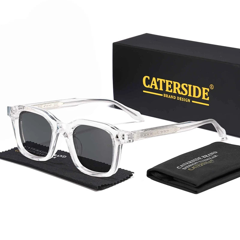 CATERSIDE Fashion Simple Men Sunglasses High Quality Brand Design Sun Glasses Women Outdoor Party Vacation Travel Eyeglasses