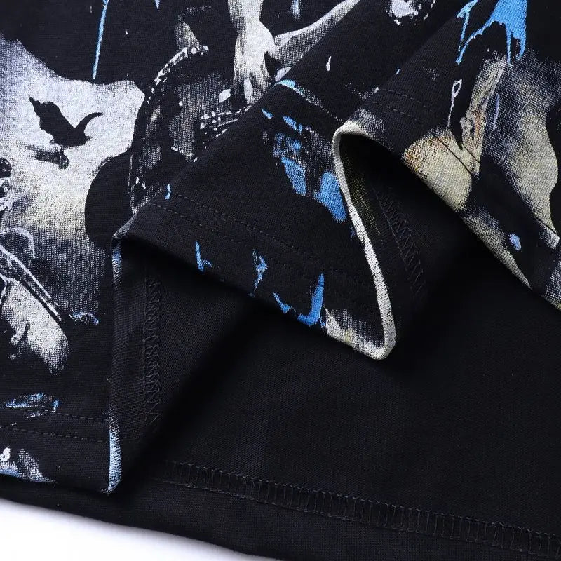 2026 New MIXED EMOTION Long Sleeve T-shirt Men Women High Street Full Print Best Quality Crewneck Hip Hop Oversized Tops