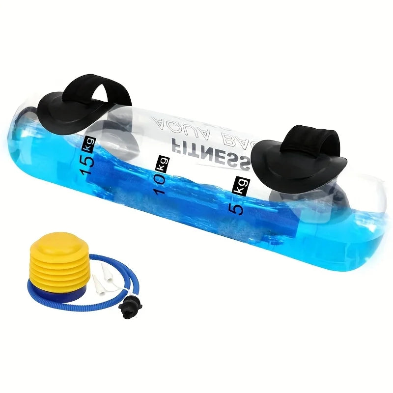 1 Pc Gym Fitness Aqua Bag Water Weight Bag Adjustable Workout Sand Bags Weights Alternative Portable Sandbag Fitness Equipment