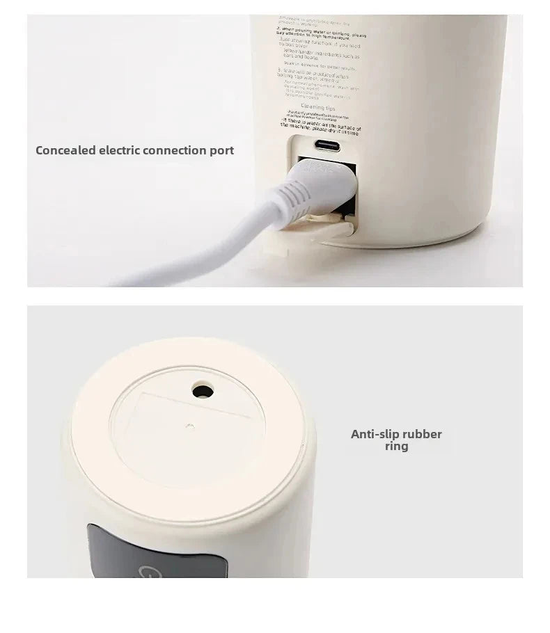 650ml Portable Electric Kettle Travel Boil Water Cup Thermo Pot Smart Teapot Temperature Adjustment Kettle With LED Display