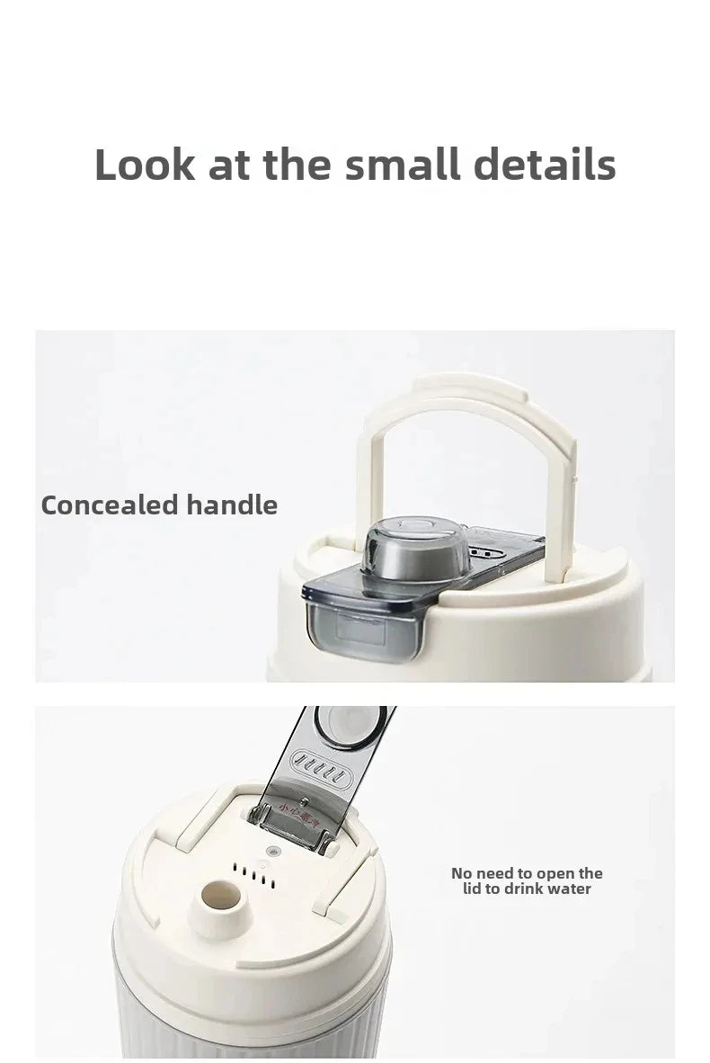 650ml Portable Electric Kettle Travel Boil Water Cup Thermo Pot Smart Teapot Temperature Adjustment Kettle With LED Display