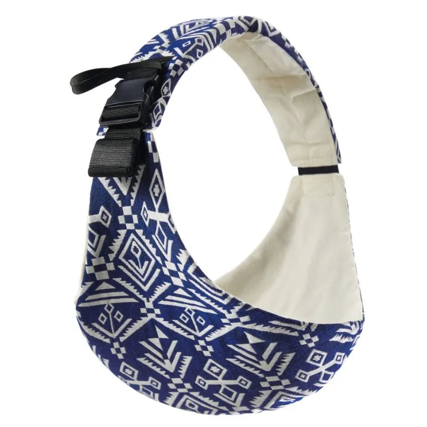 Baby Going Out Safety Carrier Simple Leopard Pattern Portable Front Hug Type Back Baby Out of the Baby Artifact Waist Stool