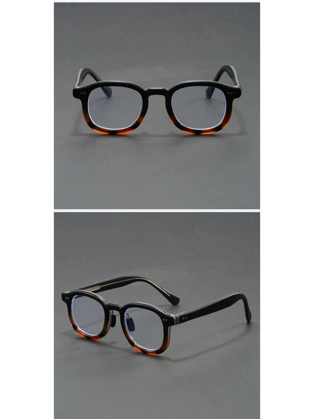2025 New Japanese Acetate Glasses Frame Handmade Oval Retro Glasses for Men's Designer Brand Fashion Glasses
