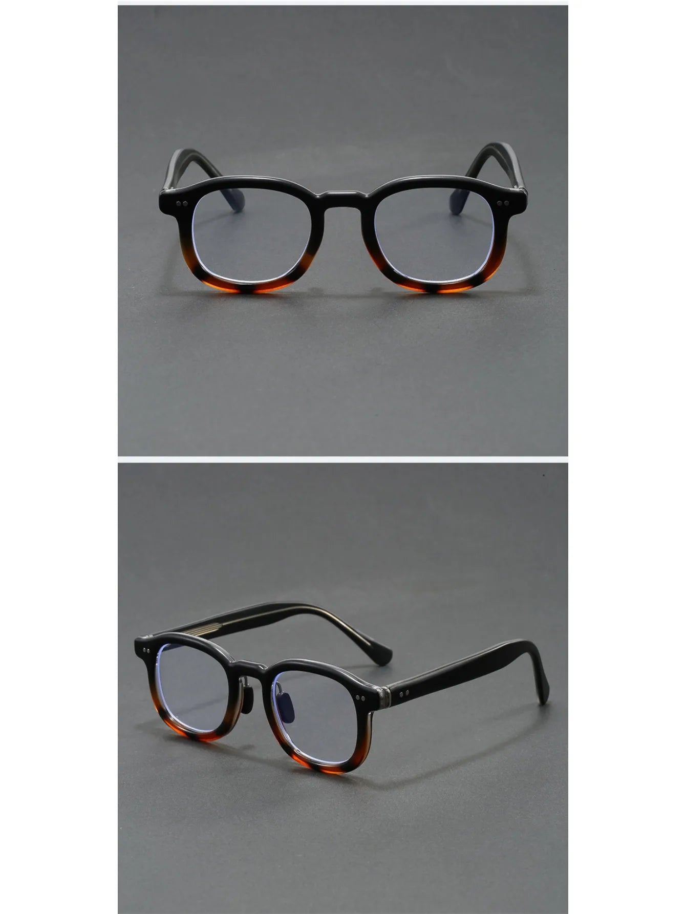 2025 New Japanese Acetate Glasses Frame Handmade Oval Retro Glasses for Men's Designer Brand Fashion Glasses