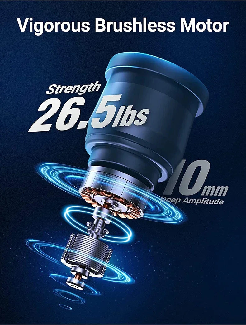 4 Head Mini Massage Equipment Massage Professional Massager Handheld