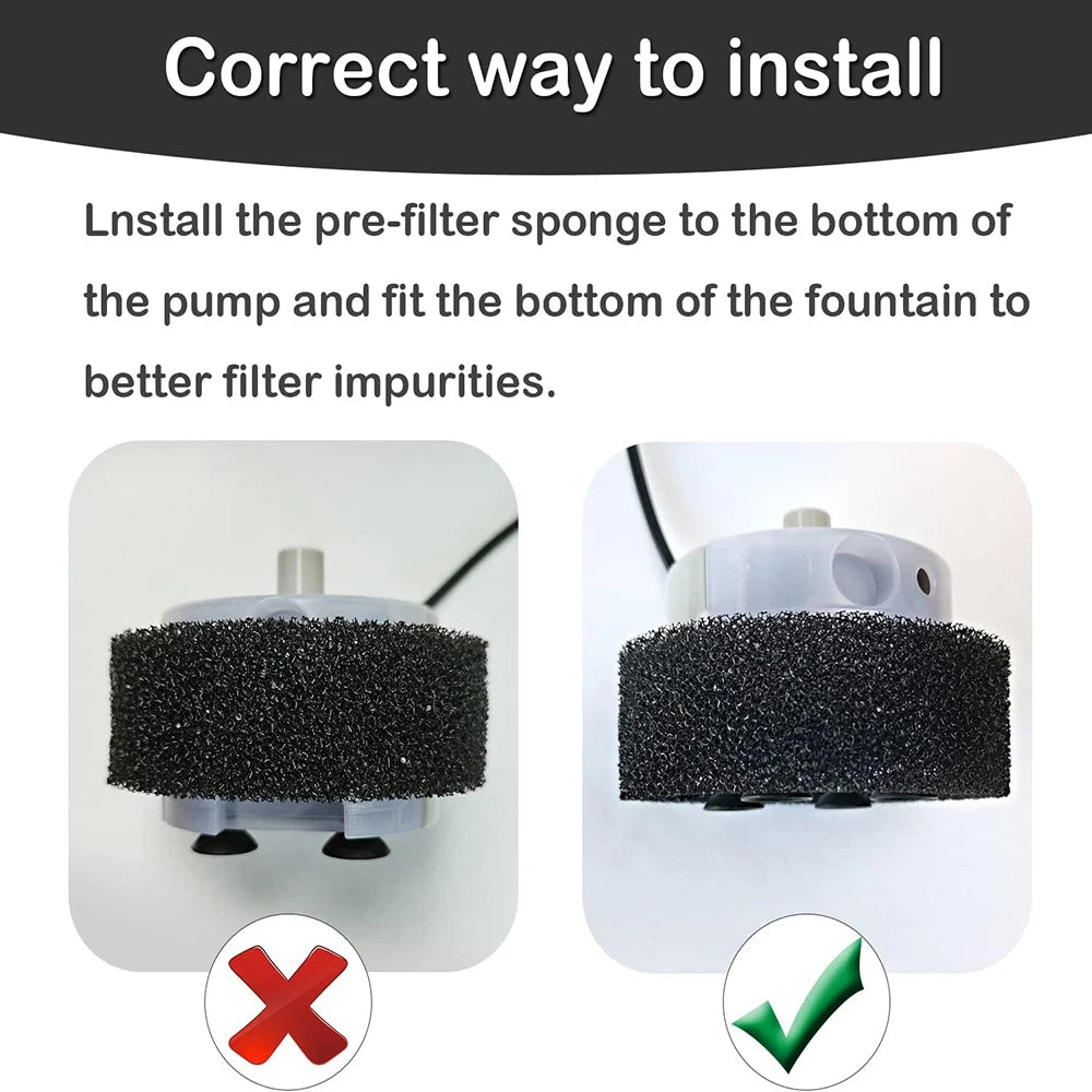 1pc Water Pump For Pet Fountain Stainless Steel Water Feeder Water Pump SMA-800 Ultra-Quiet USB（No Plug Only Water Pump ）