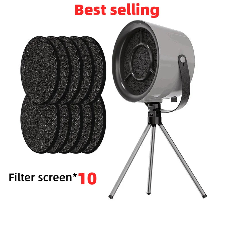 2025 New Portable Exhaust Fan Small Kitchen Hood Extractor Barbecue USB Supply Desktop Range Hoods Mini Suction Cooker Hood